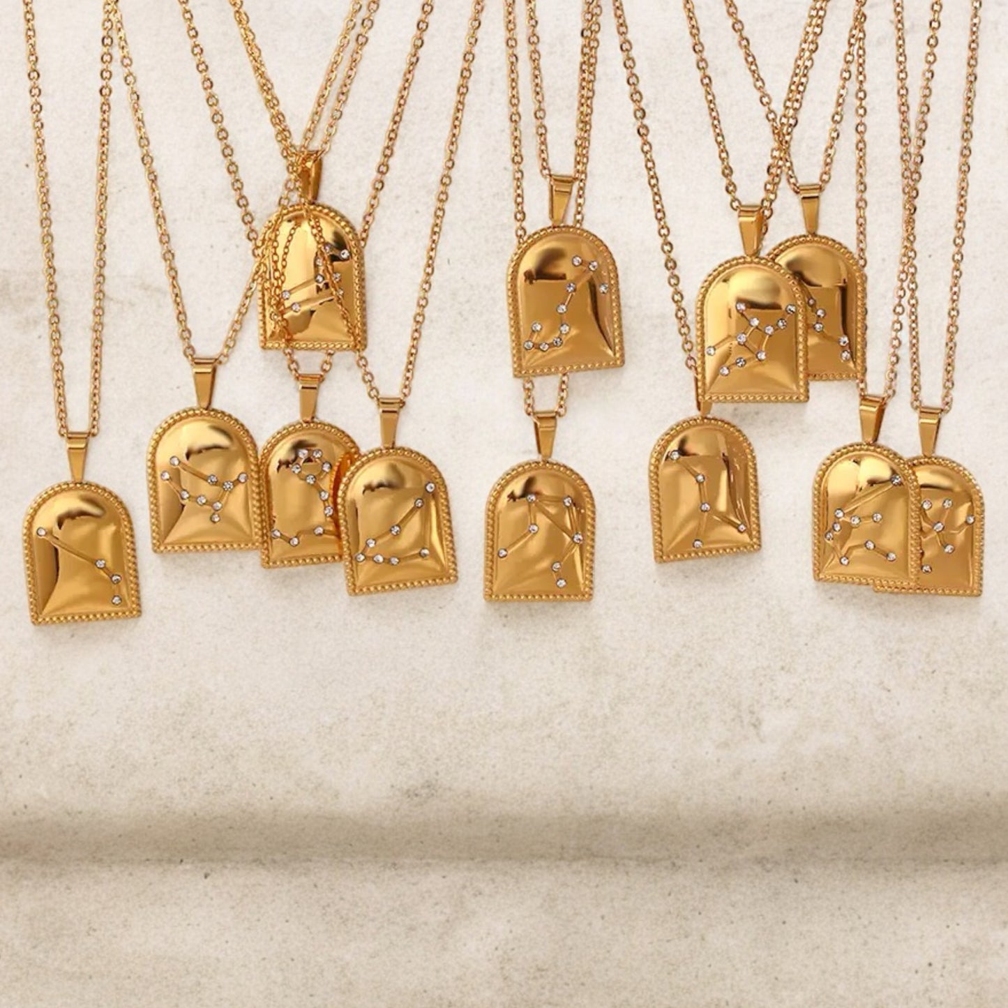 Zodiac Constellation Necklace