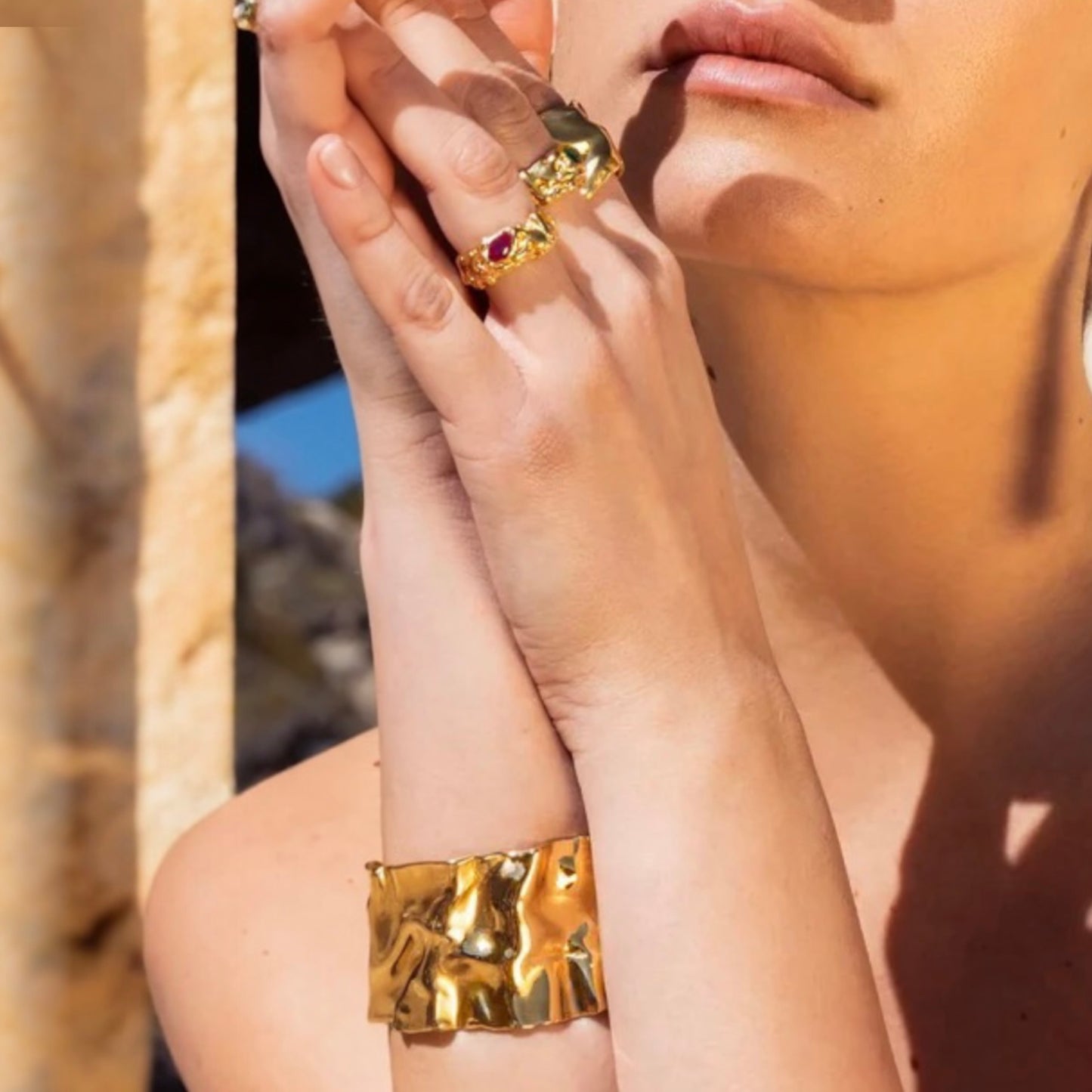 Wide Cuff Bangle