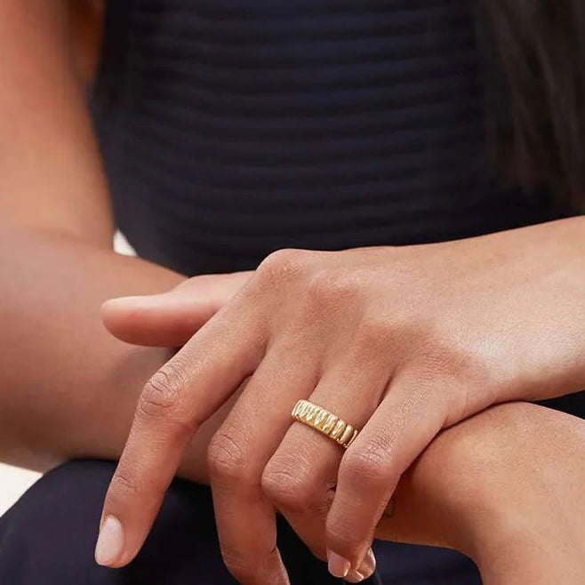 Kaila Wide Band Rings